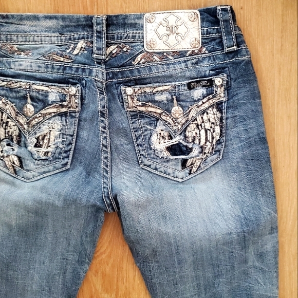 Miss Me Denim - Miss Me Mid Rise Acid Wash Jeans 29